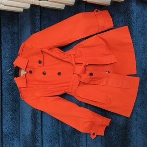 Banana Republic Orange Trench Coat